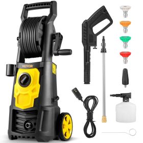 VEVOR Electric Pressure Washer, 2000 PSI, Max 1.65 GPM Power Washer w/ 30 ft Hose & Reel, 5 Quick Connect Nozzles, Foam Cannon VEVOR Electric Pressure Washer, 2000 PSI, Max 1.65 GPM Power Washer w/ 30 ft Hose & Reel, 5 Quick Connect Nozzles, Foam Cannon